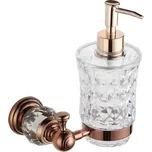 Mexen příslušenství, ESTELA dávkovač mýdla, růžové-zlato, 7011540-60