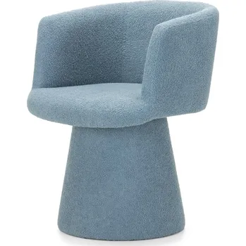 Křeslo Čalouněné otočné křeslo OTAKAR světle modrá