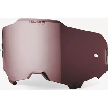 Motocyklové brýle Náhradní sklo pro motokrosové brýle 100% ARMEGA / 100% ARMATIC 59055-00001 HIPER zrcadlově stříbrné
