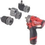 Milwaukee 4933464138 Aku příklepová vrtačka-šroubovák 12V, rychlovýměnné sklíčidlo M12 FPDXKIT-202X
