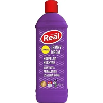 Univerzální čisticí prostředek Real Extra jemný čisticí krém levandule 600 g