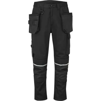 PORTWEST Kalhoty CD846 WX2 Eco Craft Trousers do pasu POR-CD846BKR34 Černá 34 Standartní