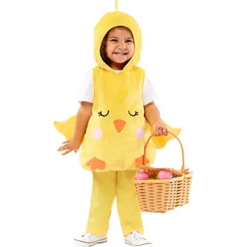 Amscan Dětský kostým KUŘÁTKO žluté 3-4 roky