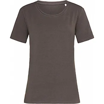 Stedman Dámské strečové tričko s gramáží 170 g/m Barva: hnědá čokoládová, Velikost: XL