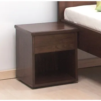 Noční stolek Noční stolek se zásuvkou Úzký, masiv buk cink jádrový