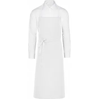 Kuchyňská zástěra SG Accessories - BISTRO (Ex JASSZ Bistro) Recyklovaná zástěra Paris se zesílenými švy Barva: Bílá