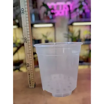 Květináč průhledný 14 cm