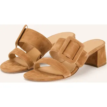 Dámské sandále Unützer Dámské Mules, koňaková, 40,5