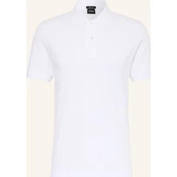 Pánská košile Boss Pánská Piqué Polokošile Pallas Regular Fit, bílá, XL