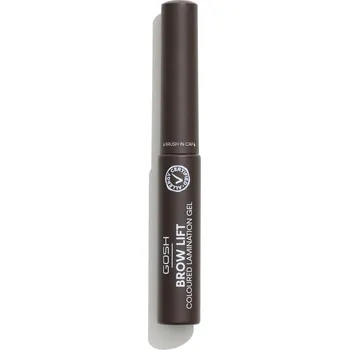 Řasenka GOSH Brow Lift Coloured Lamination Gel 002 Dark Brown