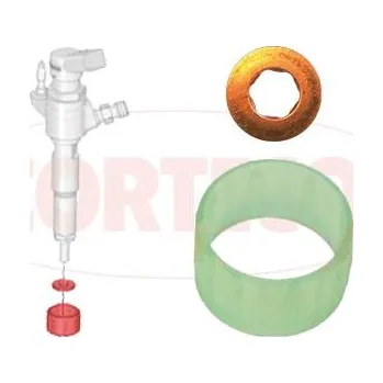 Auto-moto Sada těsnicích kroužků, vstřikovací ventil CORTECO 49445015