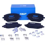 Sada brzdových destiček, vždy 4 kusy v sadě SKF VKBP 91412