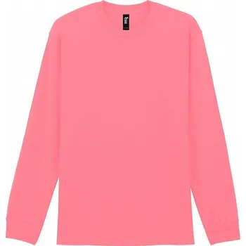 Pánské tričko Gildan Pánské bavlněné tričko Hammer s dlouhým rukávem s manžetami 200 g/m Barva: oranžová korálová, Velikost: XXL GH400