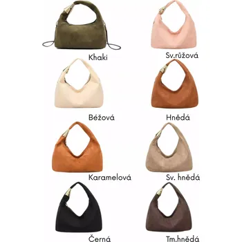 Kabelka Dámská kabelka PALLAS Světle růžová uni