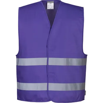 pracovní vesta PORTWEST Vesta Iona F474 POR-F474PURXX/3X Purpurová 2XL-3XL