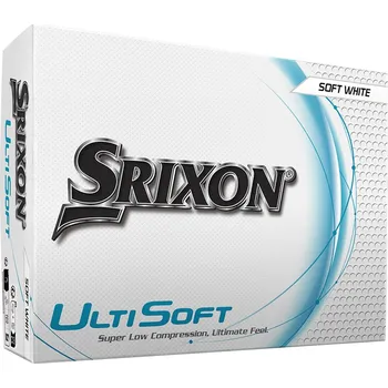 Golfový míček Srixon Srixon UltiSoft NEW Golfové míčky WHITE