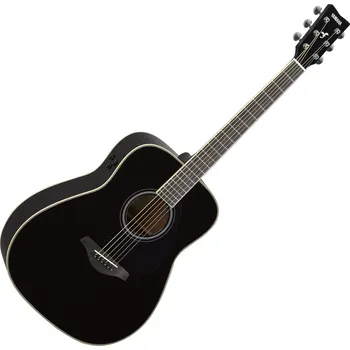 Elektroakustická kytara Yamaha FG-TA Black Elektroakustická kytara Dreadnought (Jako nové)