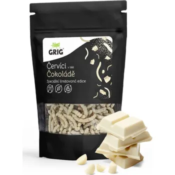 Sušené maso GRIG Sušení červíci v bílé čokoládě 35 g