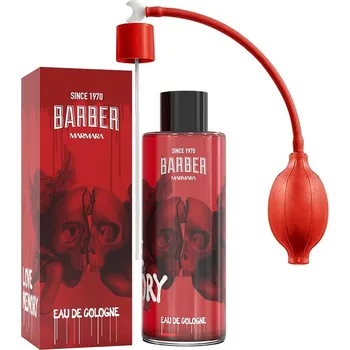 Kosmetika Výhodná sada MARMARA BARBER kolínská voda Love memory 500 ml + rozprašovač