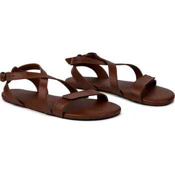 Dámské sandále Ahinsa shoes Dámské barefoot sandály Hava hnědé 40