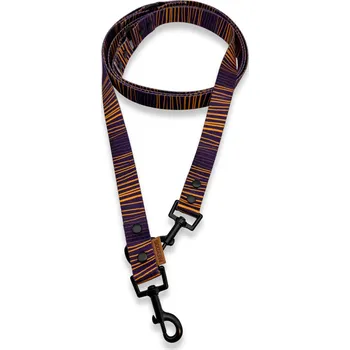 PafDog® Přepínací designové vodítko PafDog®, 5 délek, vzor YELLOW PURPLE DÉLKA: 1,5m, ŠÍŘKA VODÍTKA: 15 MM