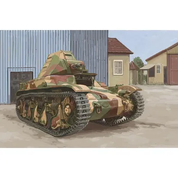 Plastikový model French R35 with FCM Turret - Hobby Boss 83894