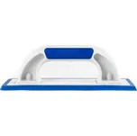 Hladítko plastové 95x240mm podkladová guma pod uhlem, kulaté rohy 0370