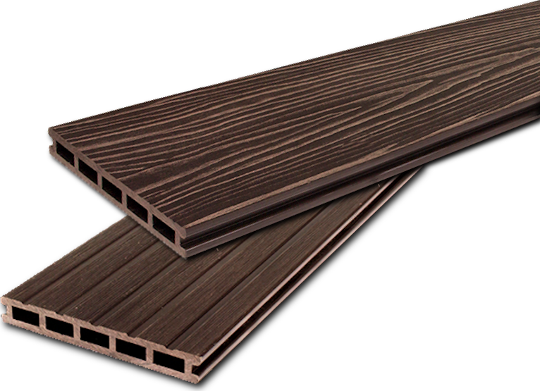 Terasové prkno komorové WPC Unodeck Mogano 165x24x2200mm