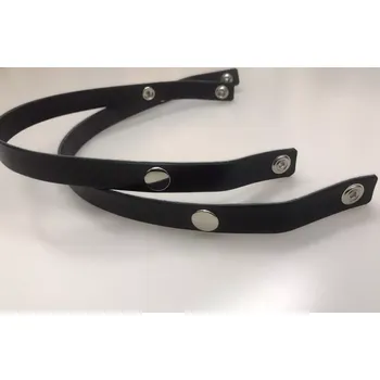 Kabelka Kožená odepínací ucha na kabelku 2 cm - šedá (MOŽNOST VÍCE BAREVNÝCH VARIANT )