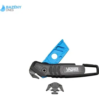 Pracovní nůž Nůž VágnerPool - - pro řezání fólií a geotextílií (1x náhradní čepel)
