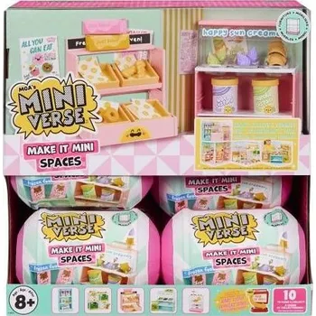 Panenka MGA's Miniverse – Make it Mini Nábytek do místností, PDQ