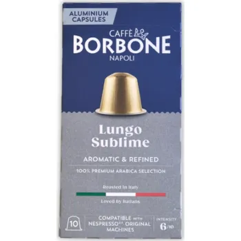 Caffé Borbone Caffe Borbone Lungo Sublime 100% Arabica kapsle do Nespresso® 10ks