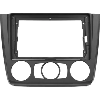 ISO redukce 2DIN Rámeček pro BMW E81 / E82 / E87 / E88, manuální klimatizace s kabeláží a CANBUS CB041