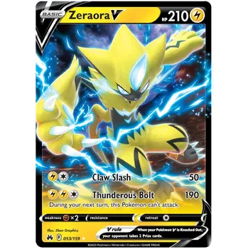 Sběratelská karetní hra Pokémon TCG Zeraora V 053/159
