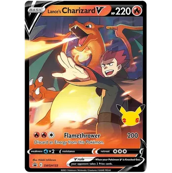 Sběratelská karetní hra Pokémon TCG Lance's Charizard V SWSH133