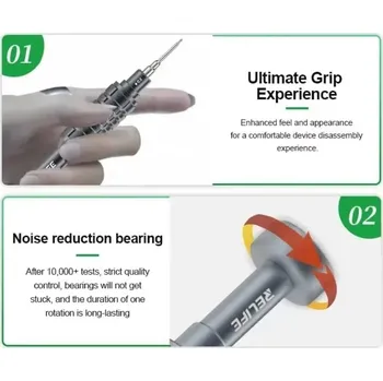 Šroubovák RELIFE RL-730 šroubovák hvězdička pro Apple iPhone 17