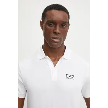 EA7 Emporio Armani Polokošile 8NPF14 PJVQZ 1100 Bílá Regular Fit M