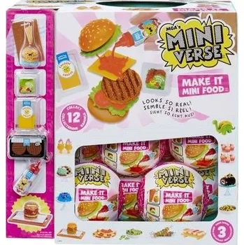 Panenka MGA's Miniverse – Mini Food Občerstvení, série 3A, PDQ