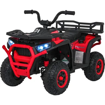 Dětské elektrovozidlo RKToys Elektrická čtyřkolka ATV Robust 01 12V červená