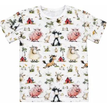 Tričko - Veselá farma Velikost: 92