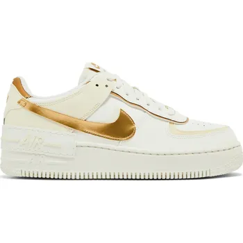 Dámská obuv Nike Air Force 1 Shadow Sail Coconut Milk Metallic Gold (W) Velikost: 38,5