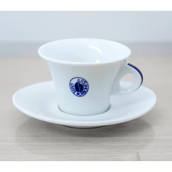 Caffé Borbone Šálek na kávu s podšálkem Caffe Borbone Cappuccino 130ml 1ks