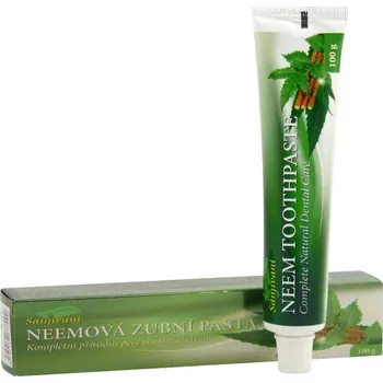 Dentální hygiena Sanjivani Neemový zubní gel s amlou a hřebíčkem 100 ml