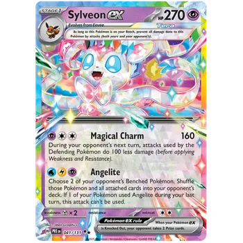 Sběratelská karetní hra Pokémon TCG Sylveon Ex 041/131