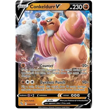 Sběratelská karetní hra Pokémon TCG Conkeldurr V 040/078