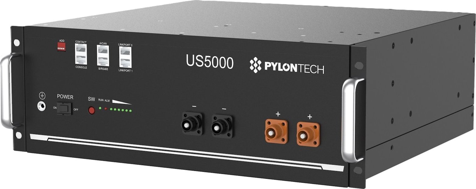 Pylontech US5000 – LiFePO4 baterie 4,8 kWh (48 V)