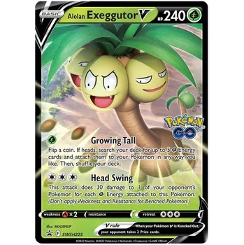 Sběratelská karetní hra Pokémon TCG Alolan Exeggutor V SWSH225
