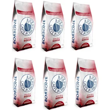 Káva Caffé Borbone Caffe Borbone Miscela Rossa zrnková káva 6x1kg