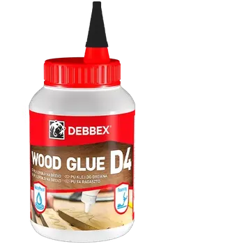 Průmyslové lepidlo Polyuretanové lepidlo na dřevo D4 500g