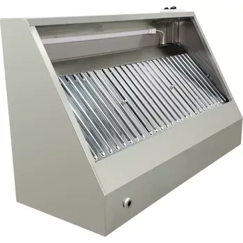 Digestoř vasegastro Nástěnná digestoř 1,2 x 0,7 m - s motorem, regulátorem a svítidlem